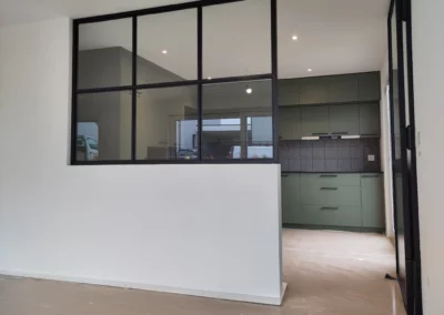 Rénovation intérieure avec verrière
